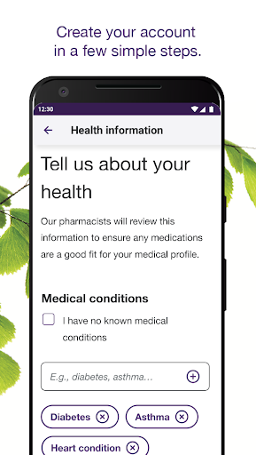 TELUS Health Virtual Pharmacy Screen 3