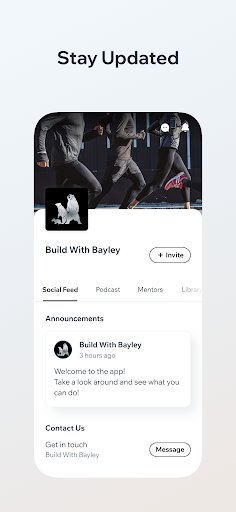 Android application Build With Bayley screenshort