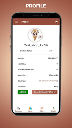 Android application Amaraa Merchant screenshort