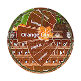 Orange Lily GO Keyboard icon