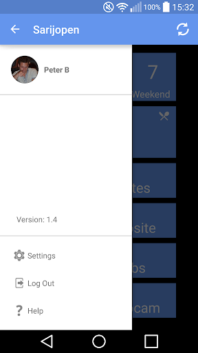 Android application Sarijopen screenshort