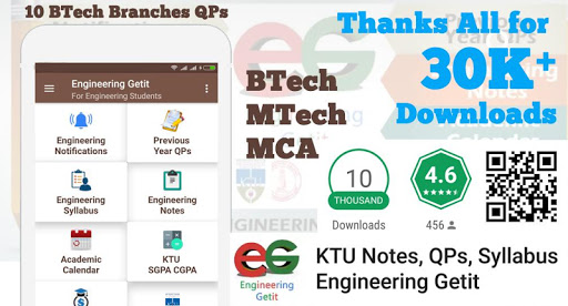 Android application KTU - Engineering Getit screenshort