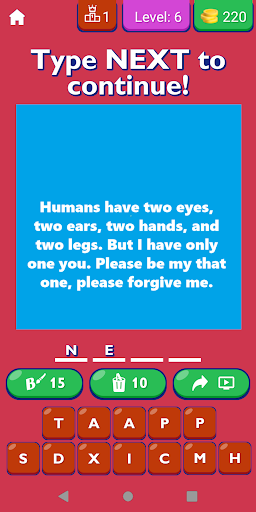 Android application Sorry Quotes In English screenshort