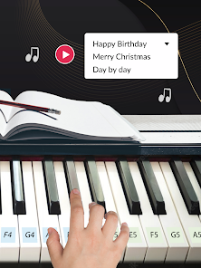 Captura de Pantalla 10 Learn Piano - Real Keyboard android