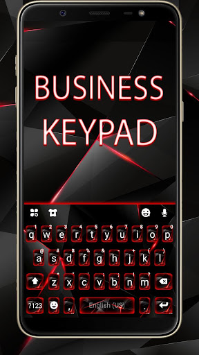Android application Red Tech Theme screenshort