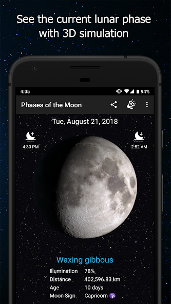 Phases of the Moon 7.2.3 APK + Mod (Free purchase / Full) for Android