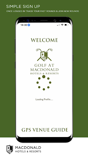 Android application Macdonald Hotel Golf Resorts screenshort