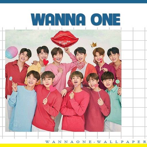 Wanna One Wallpaper GIFs 4K logo