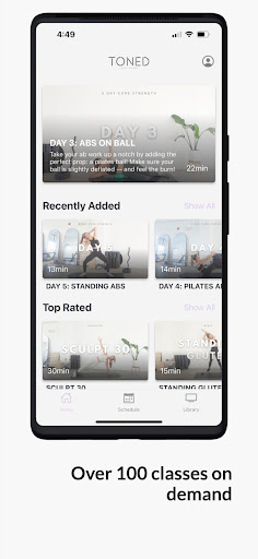 the toned studio Screen 3