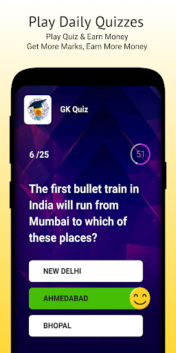 Play Gk Quiz And Earn Money