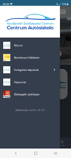 Centrum Autósiskola Screen 2