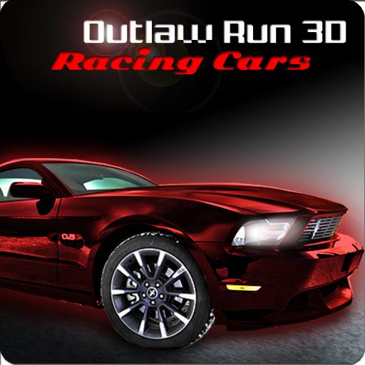 Outlaw run 3D - Racing Cars  Icon