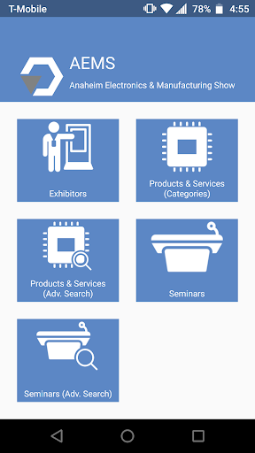 Android application AEMS Onsite screenshort