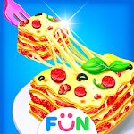 Cover Image of Descargar Cocina con lasaña de queso: juego de pasta italiana al horno 1.7 APK