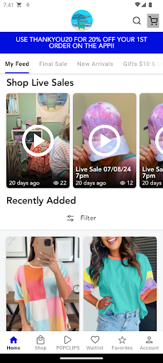 Android application All Things Beachy Boutique screenshort