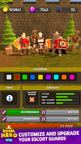 Idle Royal Hero Strategy RPG v1.1.1 MOD (Mode Menu) APK