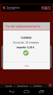 Zaragoza ApParca screenshot 6
