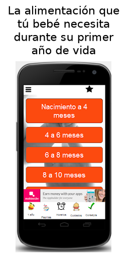 Android application Baby Care screenshort