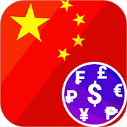 Fast Chinese Yuan Renminbi CNY currency converter