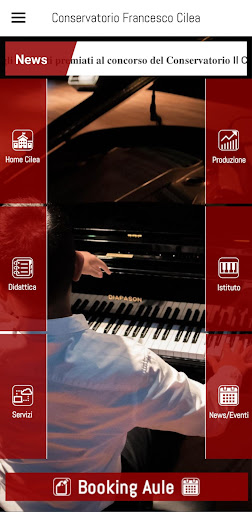 Android application Conservatorio Musicale Cilea screenshort