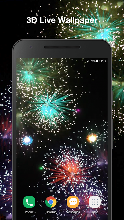 Firework Live Wallpaper - 3.0 - (Android)