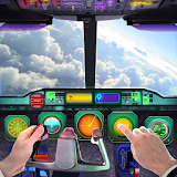 Airplane Cabin Flight simulator 3D icon