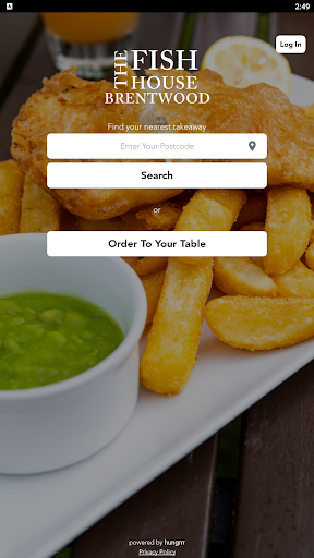Android application The Fish House screenshort