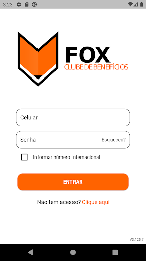 Android application Fox Clube de Benefícios screenshort