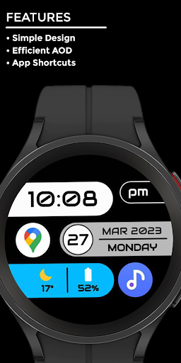 Night 25 - watch face Screen 2