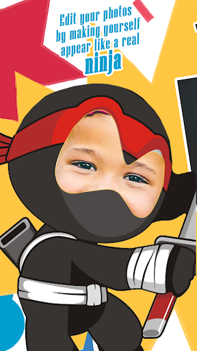 Ninja Costume Photo Montage Screen 2