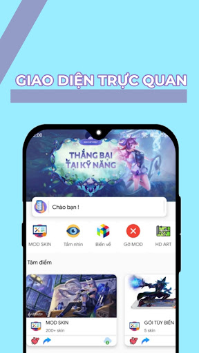 Android application Nox Mod Skin - Mod Skin LQ screenshort