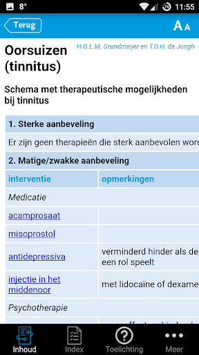 Therapie van alledaagse klacht Screen 3