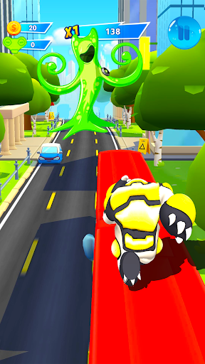 Ben Super Omnitrix 10Alien Run Screen 2