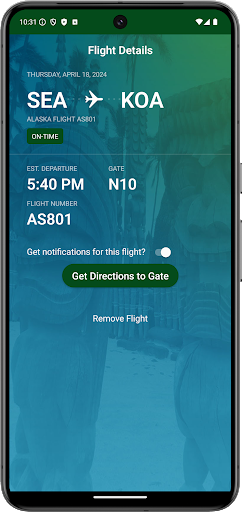 flySEA Screen 3