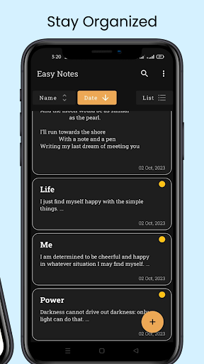 Easy Notes - Notepad Notebook Screen 2