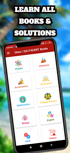 Android application Class 12th All NCERT Books screenshort