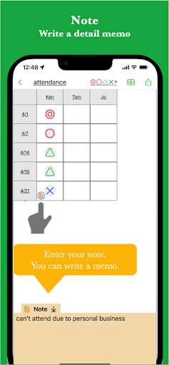 # Simple CheckTable Screen 3