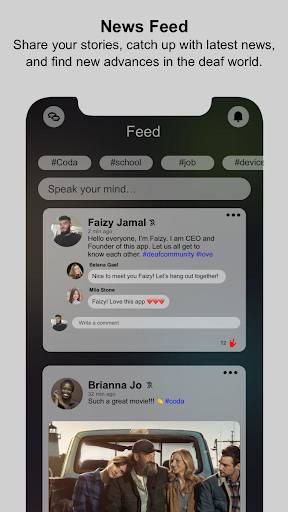 DeafMatrix Screen 3