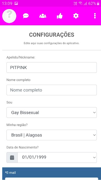 Captura de Pantalla 3 Chat gay: Sala de chat gay android