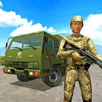 Cover Image of Tải xuống Trò chơi lái xe tải quân đội offroad  APK