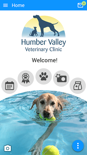 Android application Humber Valley Vet Clinic screenshort