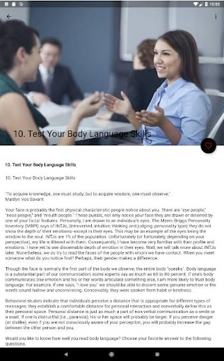 How To Read Body Language