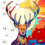 Cover Image of Télécharger Animals Paint By Number - Coloring Books Free  APK
