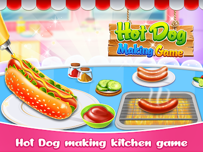 Hot Dog Maker: Street Food Cooking Kitchen for pc screenshots 1