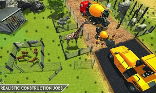 Sim construction zoo animalier