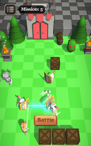 Hammer Man- Battle Strategy 3D Screen 3