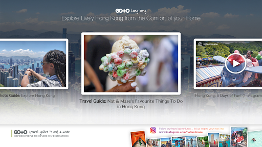 Android application Hong Kong Travel Guide for TV screenshort