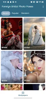 Foreign Bridal Photo Poses