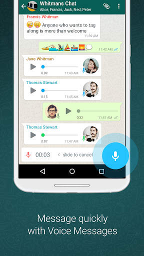 WhatsApp Messenger 2.21.4.23 screenshots 4