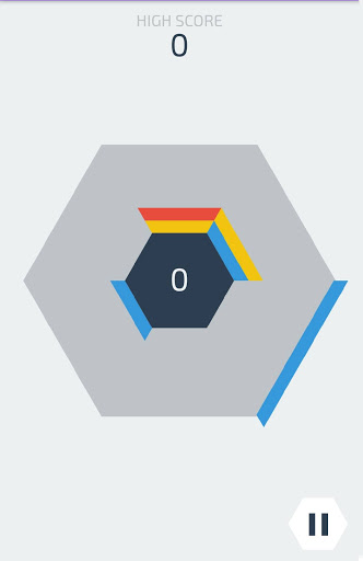 Hextris Screen 2